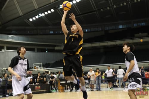 第4回3x3日本選手権大会＠1日目1コート