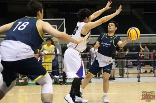 第4回3x3日本選手権大会＠1日目1コート