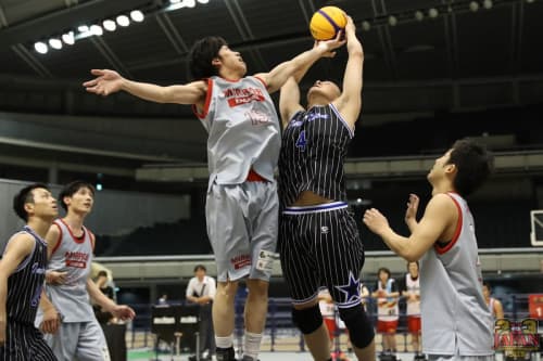 第4回3x3日本選手権大会＠1日目1コート