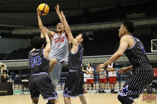 第4回3x3日本選手権大会＠1日目1コート